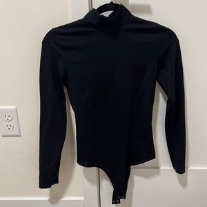 A&F Soft collection mock neck bodysuit